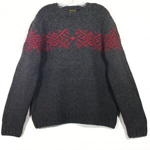 TIMBERLAND Hand Knit Lambswool Men’s Sweater